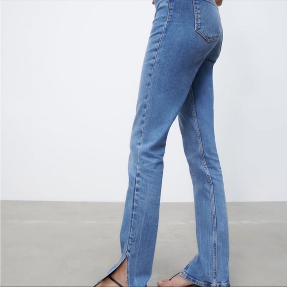 Zara Denim - Zara skinny jeans with split hem